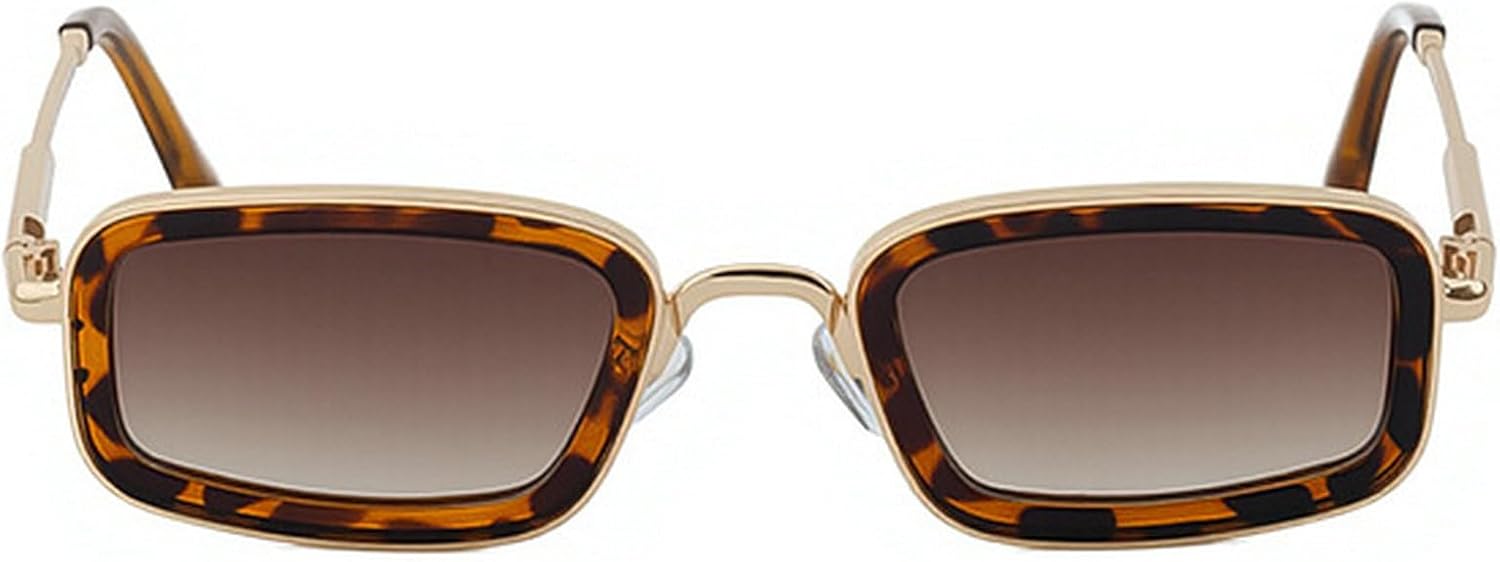 Женские солнцезащитные очки прямоугольной формы, модель 2025, роскошная металлическая оправа, винтажные солнцезащитные очки в стиле панк для активного отдыха, защита от УФ-излучения для мужчин mincl, Leopard Brown
Женские солнцезащитные очки прямоугольной формы, модель 2025, роскошная металлическая оправа, винтажные солнцезащитные очки в стиле панк для активного отдыха, защита от УФ-излучения для мужчин mincl, Leopard Brown