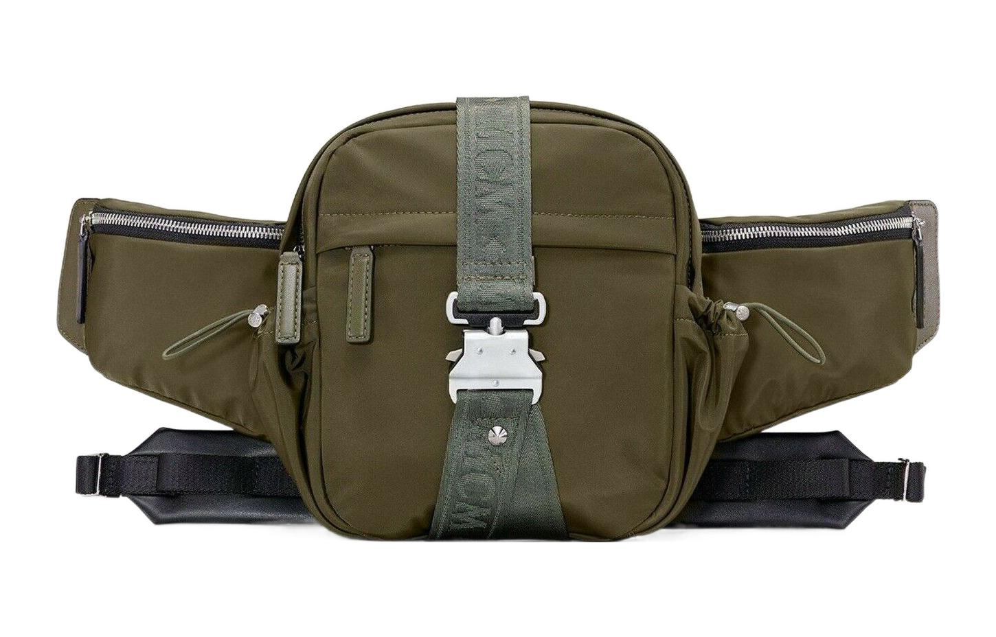 Нейлоновый поясной рюкзак малого размера унисекс темный оливково-зеленый MCM
Нейлоновый поясной рюкзак малого размера унисекс темный оливково-зеленый MCM