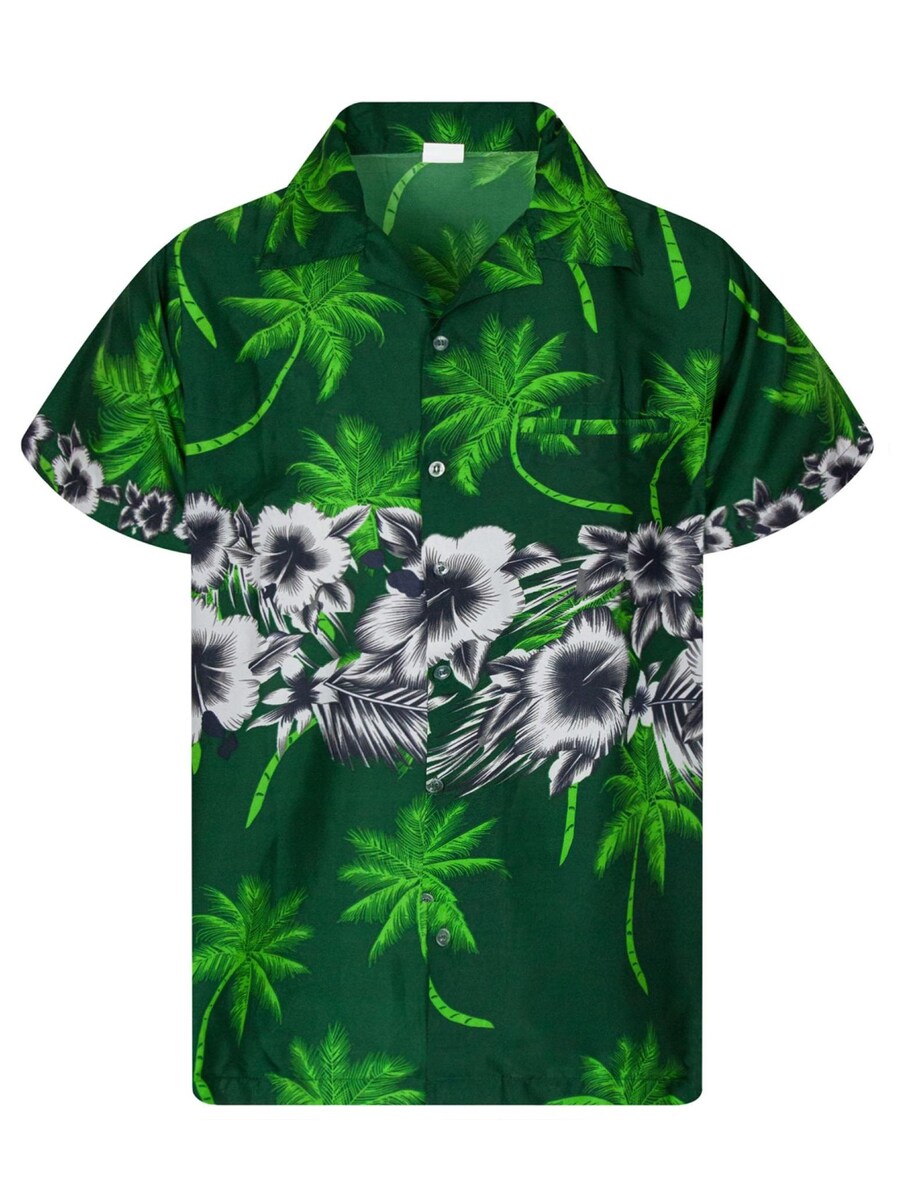 Рубашка King Kameha Flower Chest, зеленый
Рубашка King Kameha Flower Chest, зеленый