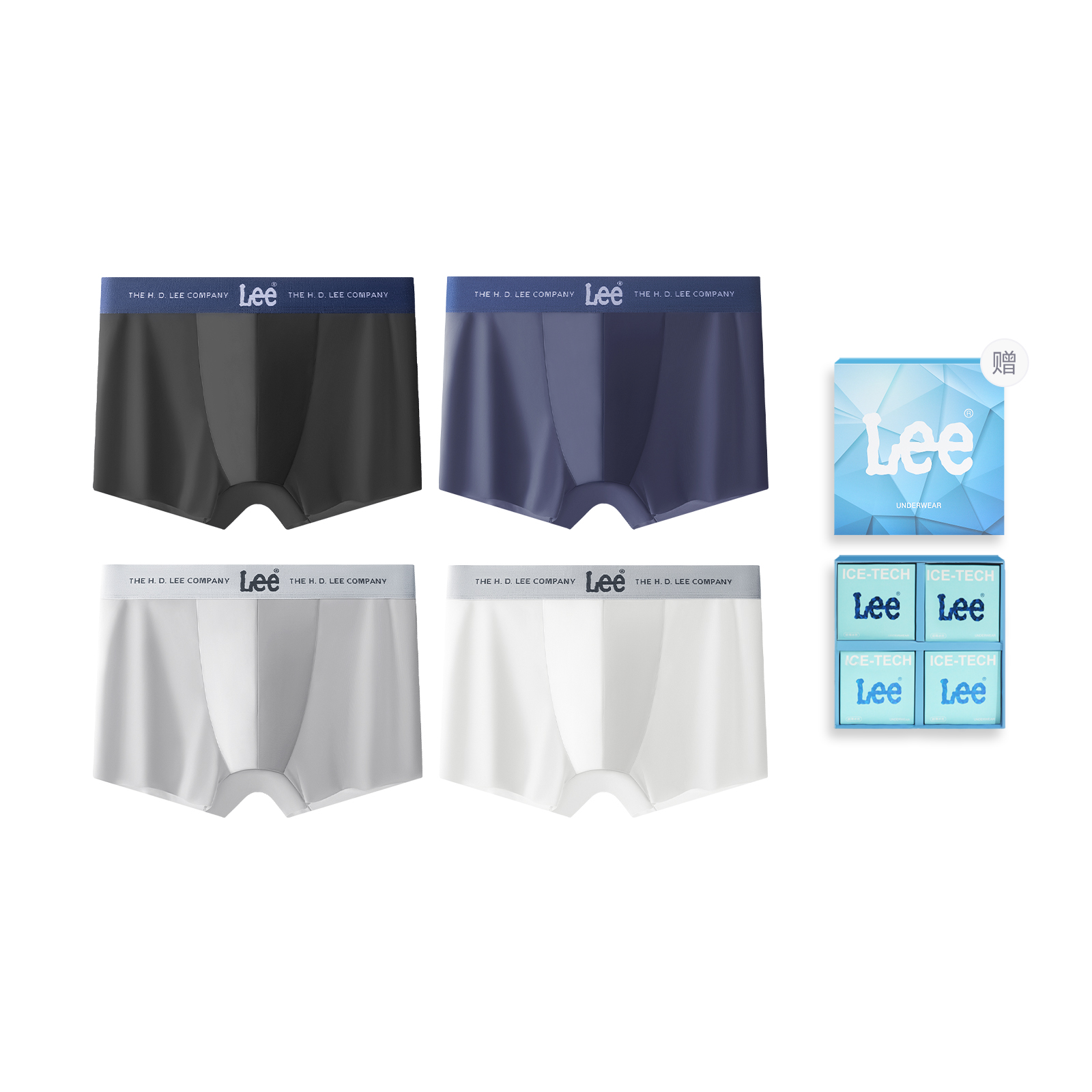 Lee Летнее белье SS23 Ice Series подарочный набор для мужчин 4 шт
Lee Летнее белье SS23 Ice Series подарочный набор для мужчин 4 шт