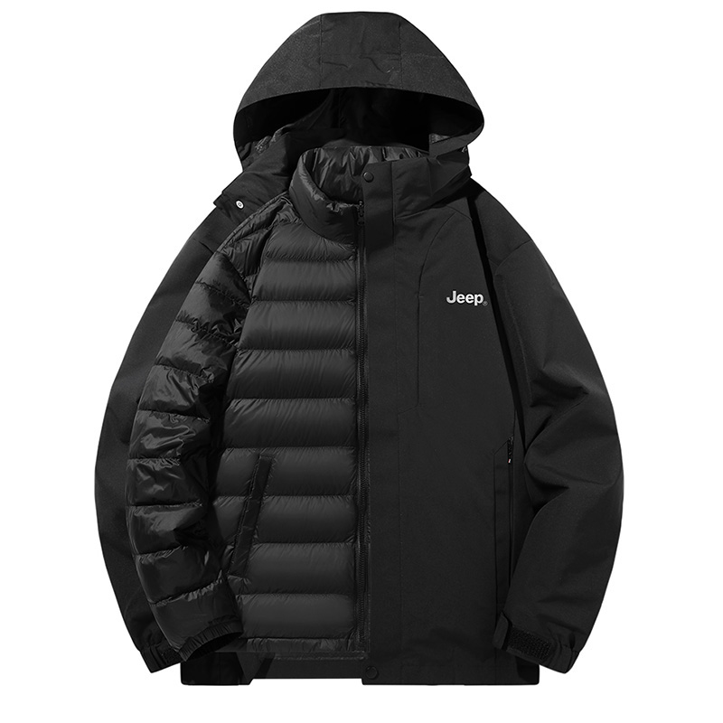 Jeep Унисекс пуховик, Black 224
Jeep Унисекс пуховик, Black 224