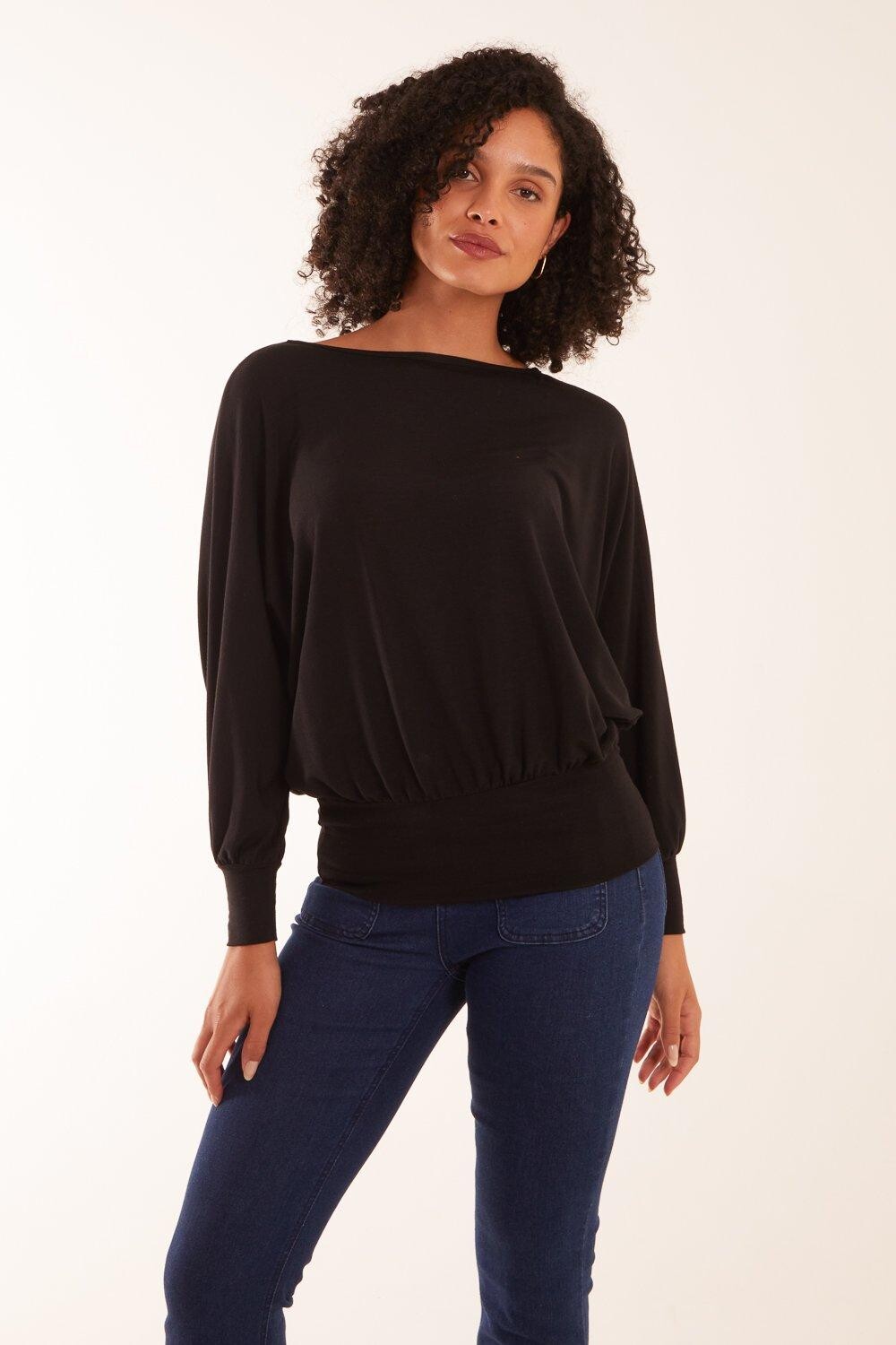 Вырезать и сшить топ «летучая мышь» Blue Vanilla, черный
Вырезать и сшить топ «летучая мышь» Blue Vanilla, черный