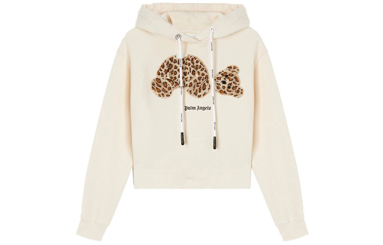 PALM ANGELS Женская толстовка с капюшоном Leopard Bear цвета Off White/Brown
PALM ANGELS Женская толстовка с капюшоном Leopard Bear цвета Off White/Brown