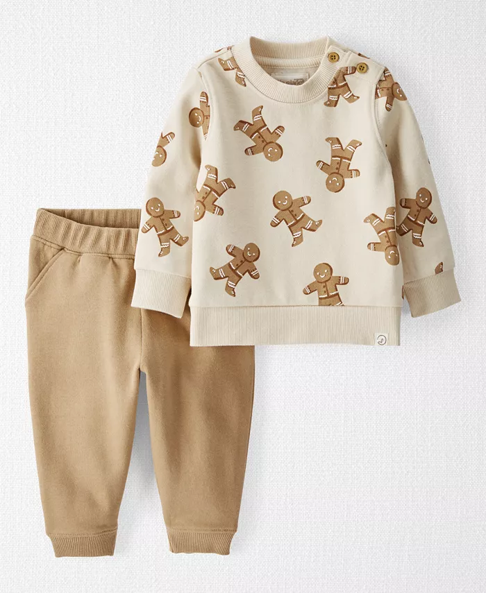 Комплект для мальчиков или девочек с пряничным человечком, свитер и штаны, 2 предмета Carter'S, загар/бежевый
Комплект для мальчиков или девочек с пряничным человечком, свитер и штаны, 2 предмета Carter'S, загар/бежевый
