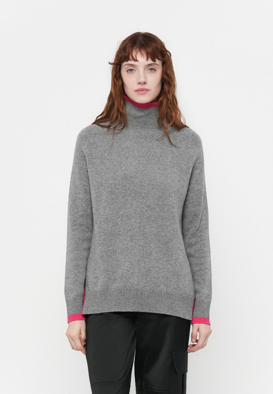 Джемпер pure cashmere TURTLE NECK POINT, Heather Grey/Hot Pink/Grey
Джемпер pure cashmere TURTLE NECK POINT, Heather Grey/Hot Pink/Grey