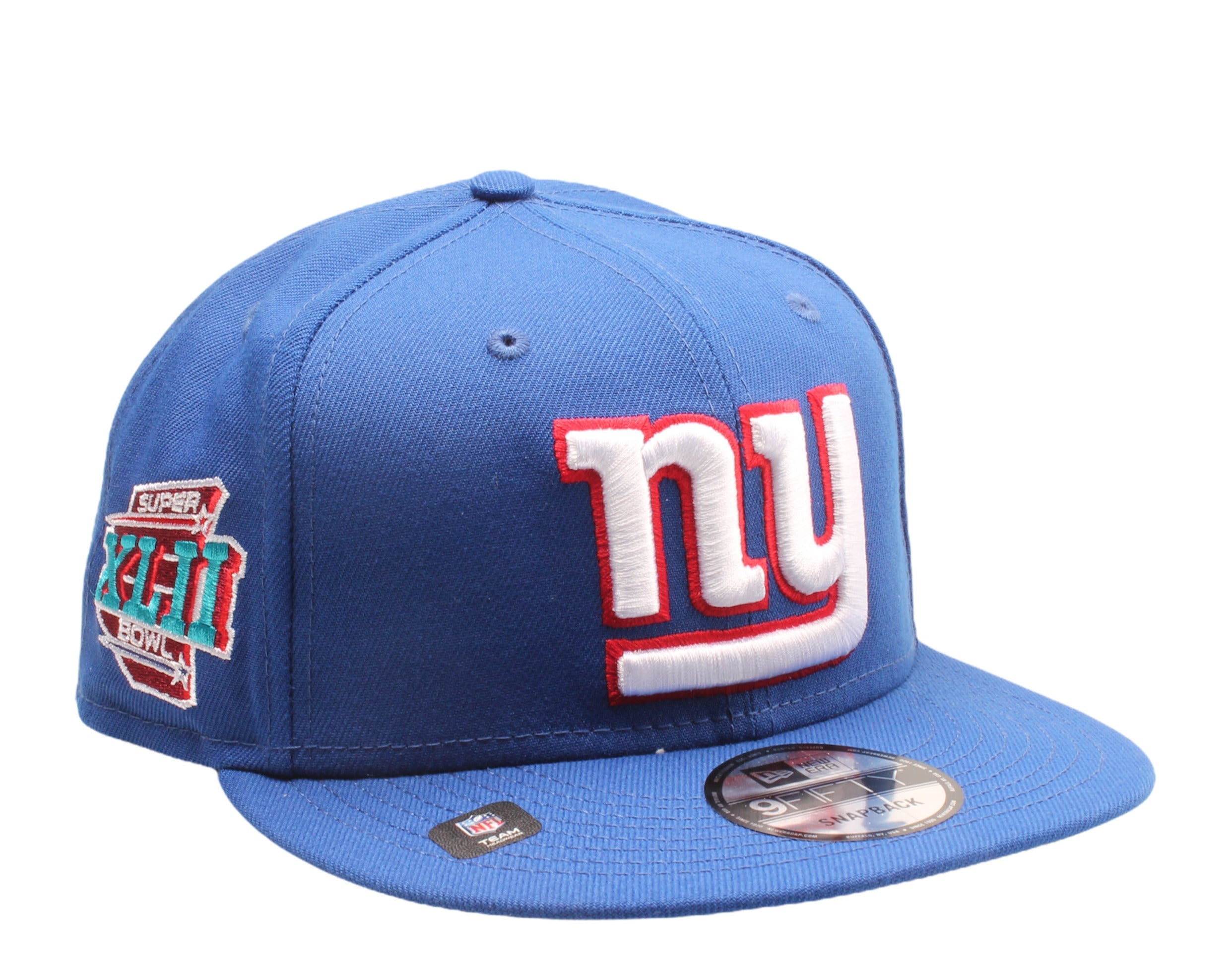 Кепка-застежка New Era 9Fifty NFL New York Giants XLII Super Bowl с заплаткой, синий
Кепка-застежка New Era 9Fifty NFL New York Giants XLII Super Bowl с заплаткой, синий
