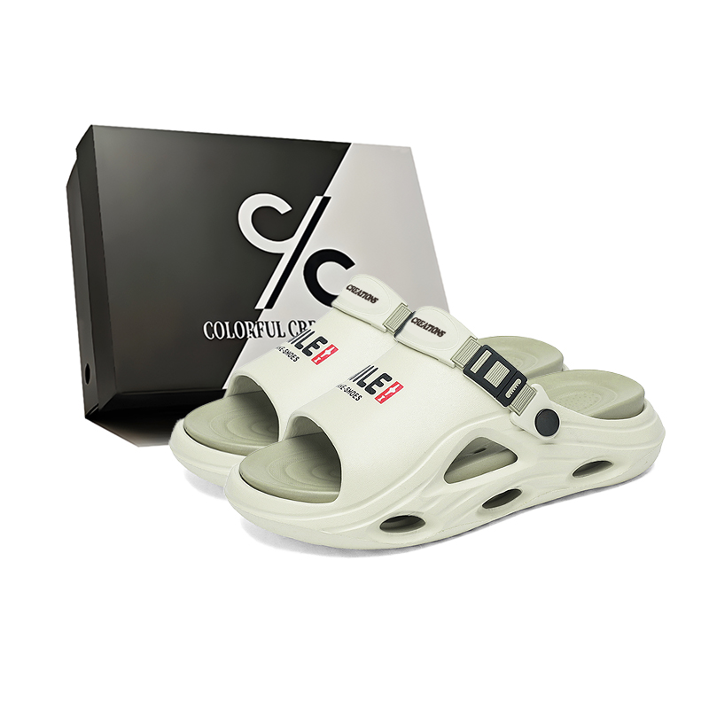 Массажный коврик EVA Cut Out, тихий, нескользящий, устойчивый к запахам, сандалии для мужчин Colorful Creations, Matcha Green 
Массажный коврик EVA Cut Out, тихий, нескользящий, устойчивый к запахам, сандалии для мужчин Colorful Creations, Matcha Green