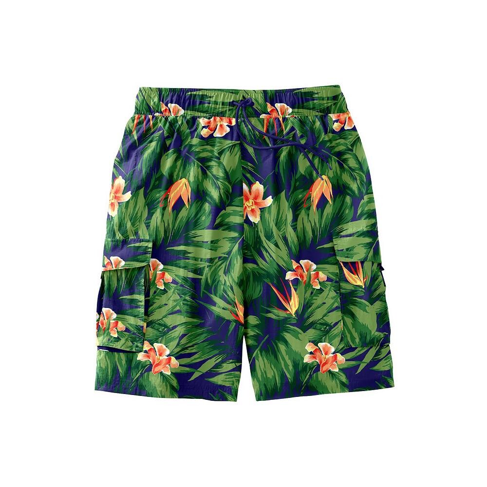 Мужские плавки-карго с принтом Kingsize, большие и высокие 8 KingSize, цвет Tropical Floral
Мужские плавки-карго с принтом Kingsize, большие и высокие 8 KingSize, цвет Tropical Floral