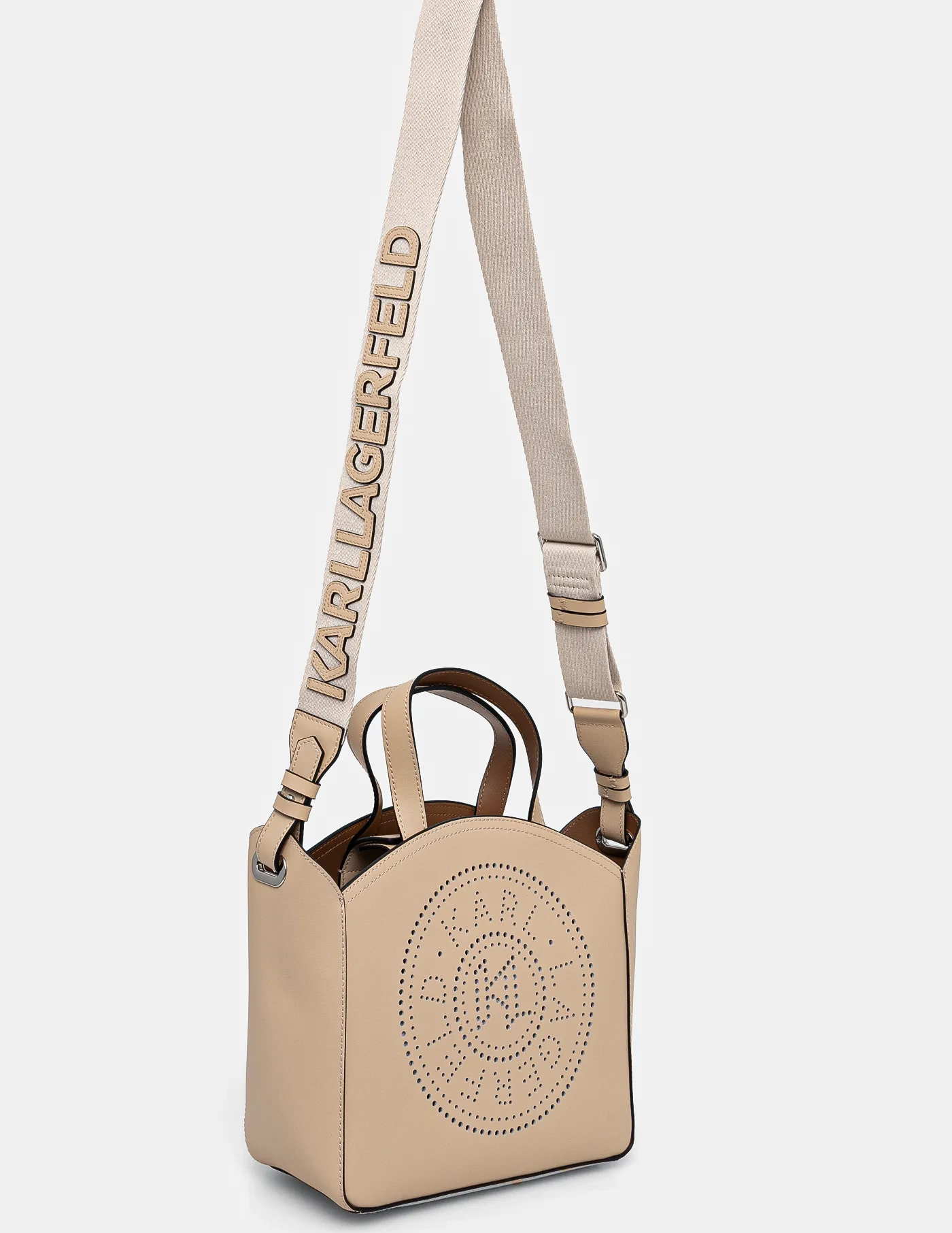 Кожаная сумочка Karl Lagerfeld, бежевый
Кожаная сумочка Karl Lagerfeld, бежевый