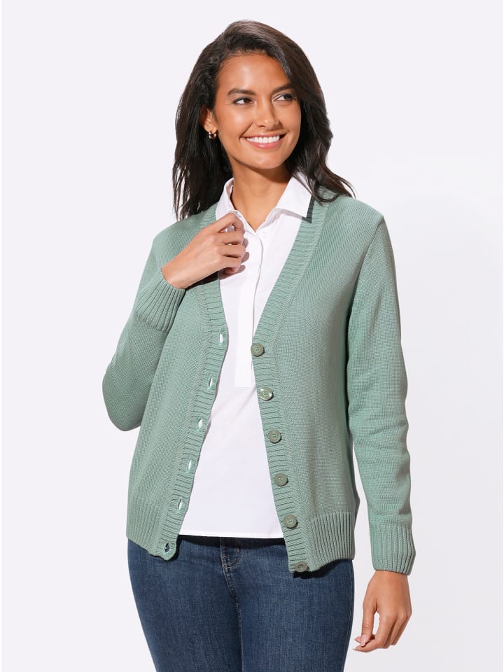 Кардиган цвета лайма и мяты WITT WEIDEN
Кардиган цвета лайма и мяты WITT WEIDEN