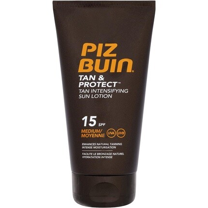 Лосьон для усиления загара и защиты загара Spf 15, 150 мл, Piz Buin 
Лосьон для усиления загара и защиты загара Spf 15, 150 мл, Piz Buin