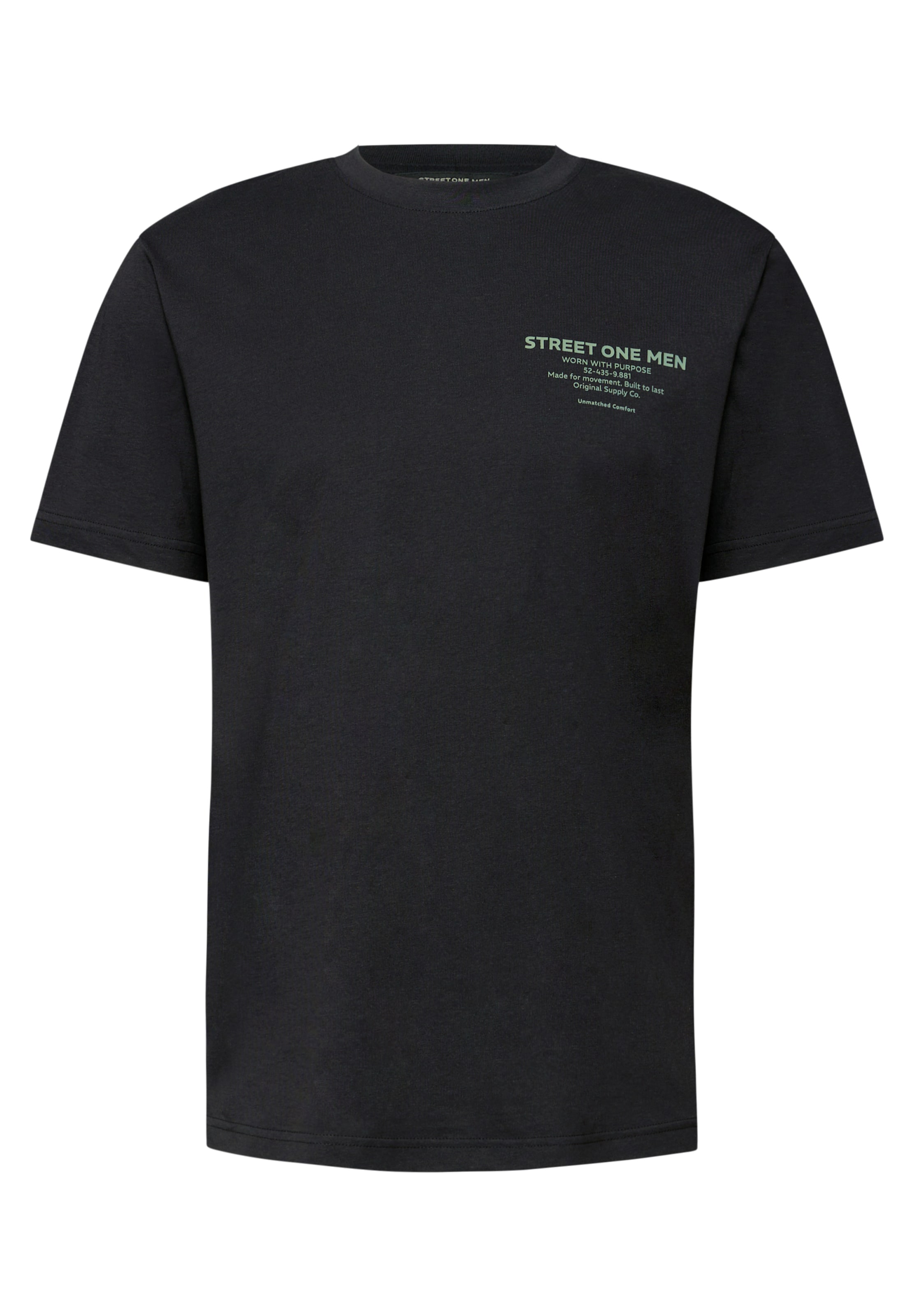 Street One MEN Футболка в черном цвете
Street One MEN Футболка в черном цвете