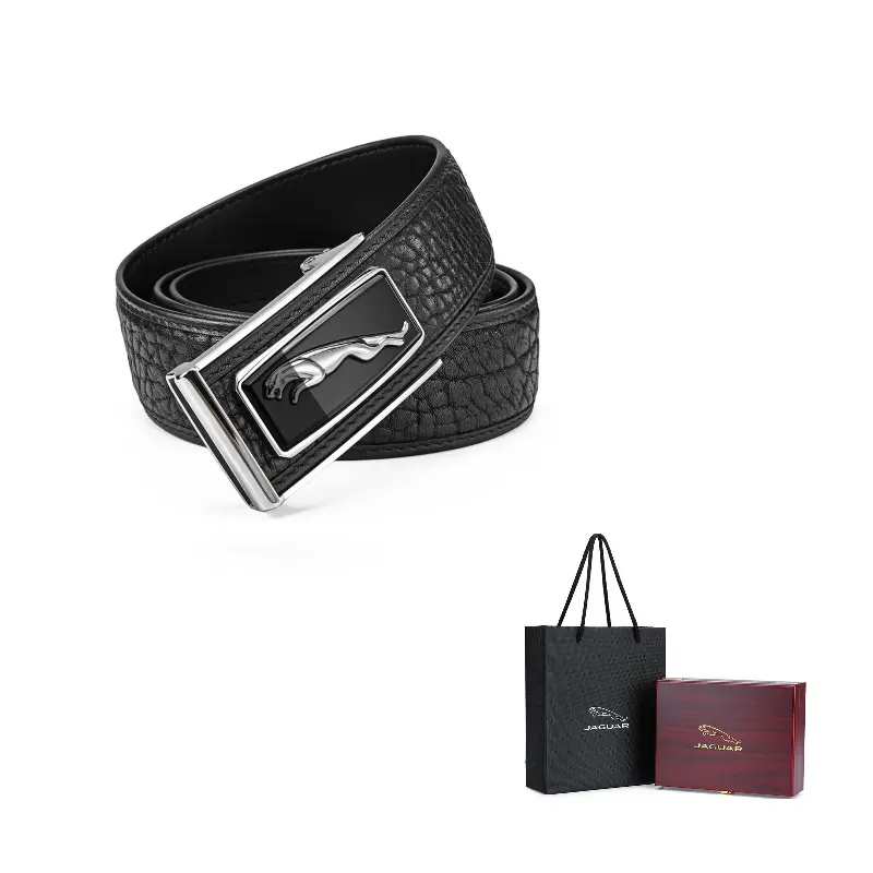 JAGUAR Кожаный ремень мужской, Black 
JAGUAR Кожаный ремень мужской, Black