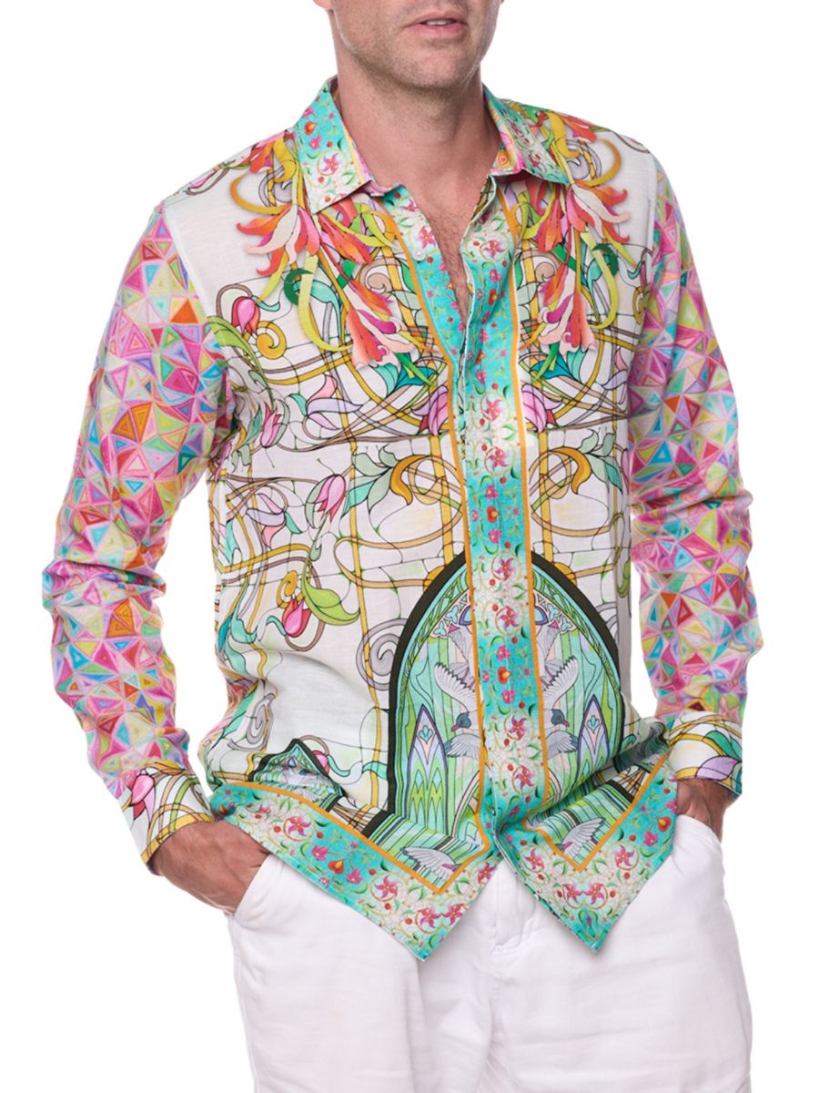 Рубашка из льняной смеси на пуговицах Ranee's, разноцветный
Рубашка из льняной смеси на пуговицах Ranee's, разноцветный