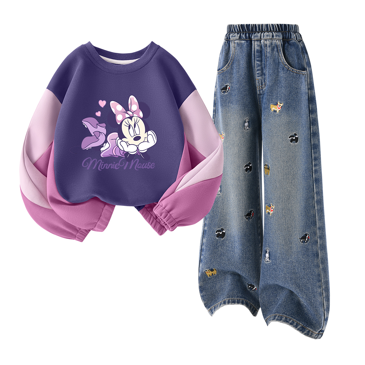 Детская повседневная спортивная одежда Disney, фиолетовый
Детская повседневная спортивная одежда Disney, фиолетовый