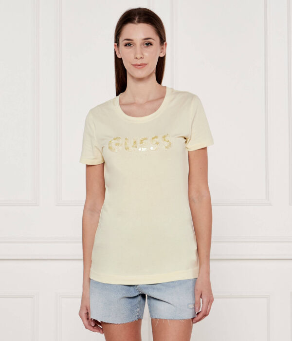 Футболки Slim fit Guess Jeans, желтый
Футболки Slim fit Guess Jeans, желтый