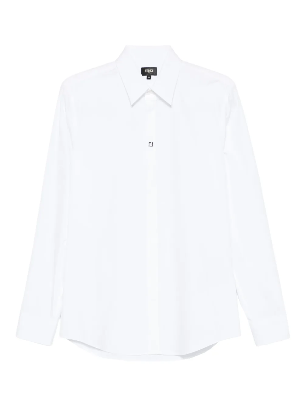 Рубашка с логотипом Fendi, белый
Рубашка с логотипом Fendi, белый