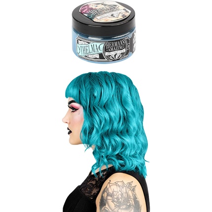 Удивительная полуперманентная краска для волос Herman's Amazing Thelma Turquoise Herman's Amazing Hair Colour
Удивительная полуперманентная краска для волос Herman's Amazing Thelma Turquoise Herman's Amazing Hair Colour