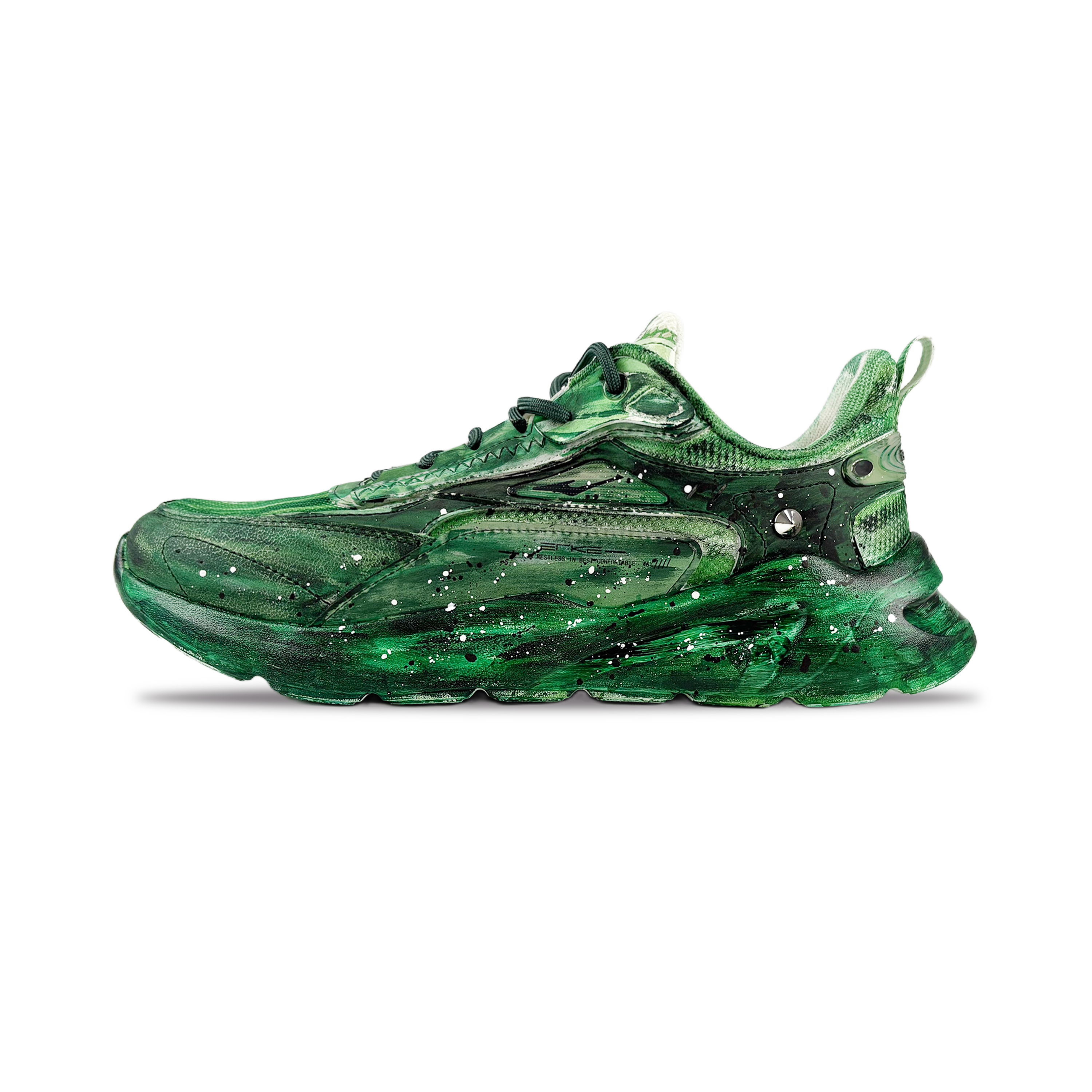 Erke Нескользящие износостойкие низкие повседневные туфли мужские темно-зеленого цвета
Erke Нескользящие износостойкие низкие повседневные туфли мужские темно-зеленого цвета