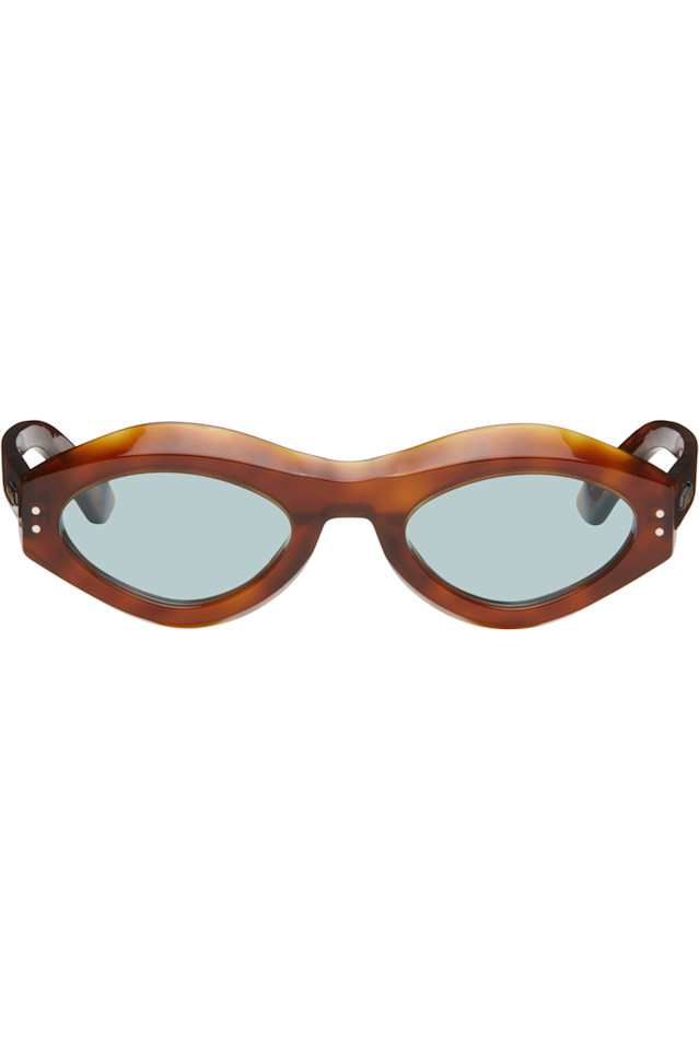 Marni Коричневые солнцезащитные очки Zytherin в стиле ретро-суперфутуризма
Marni Коричневые солнцезащитные очки Zytherin в стиле ретро-суперфутуризма