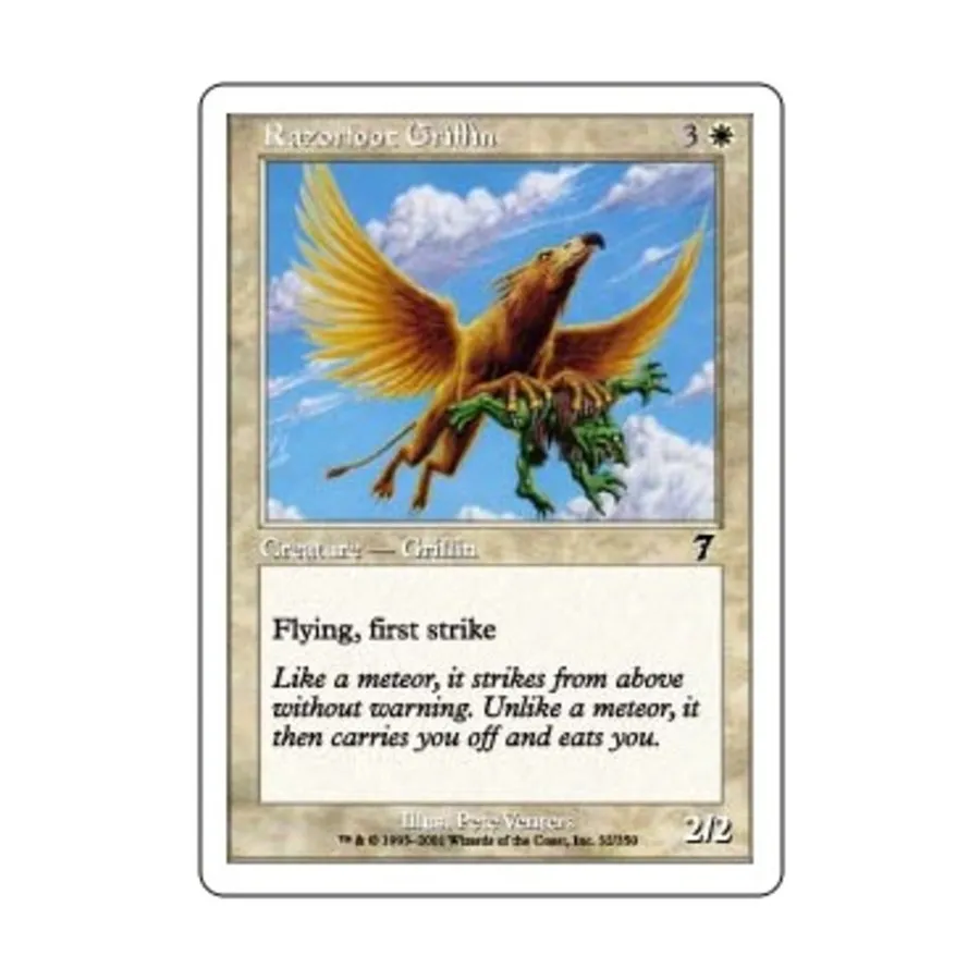 CCG Остроногий грифон (К), MTG - 7th Edition
CCG Остроногий грифон (К), MTG - 7th Edition