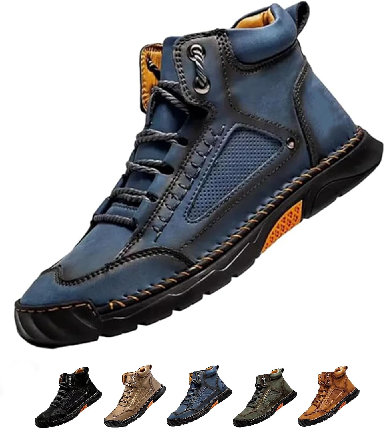 Мужские удобные кожаные ботинки ручной работы- водонепроницаемые, с поддержкой свода стопы, ручная работа, широкий носок, кожаная обувь для улицы Generic, синий
Мужские удобные кожаные ботинки ручной работы- водонепроницаемые, с поддержкой свода стопы, ручная работа, широкий носок, кожаная обувь для улицы Generic, синий