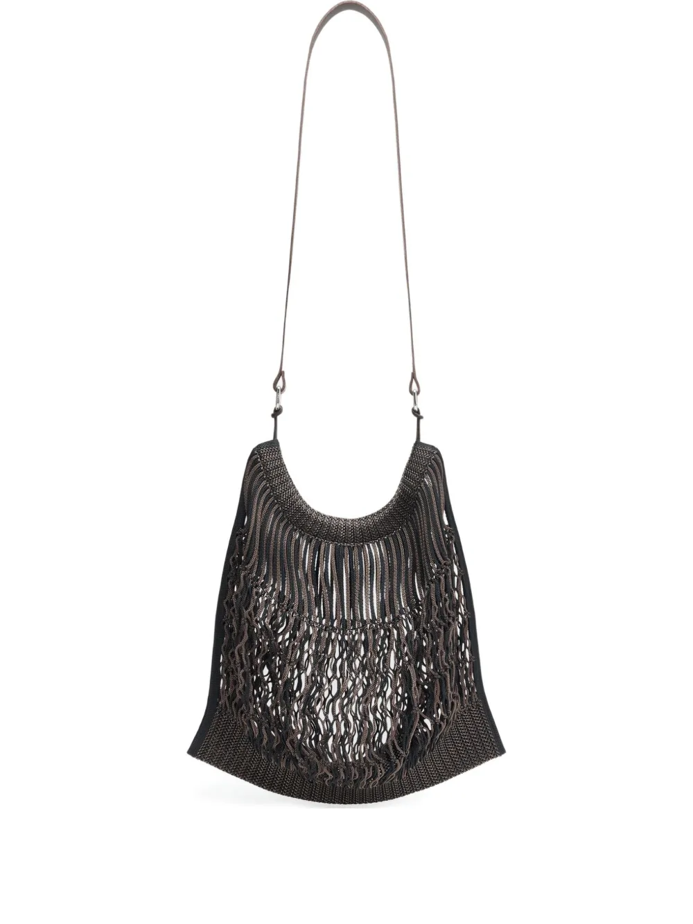 Большая сетчатая сумка-мессенджер X Filt LEMAIRE, коричневый
Большая сетчатая сумка-мессенджер X Filt LEMAIRE, коричневый