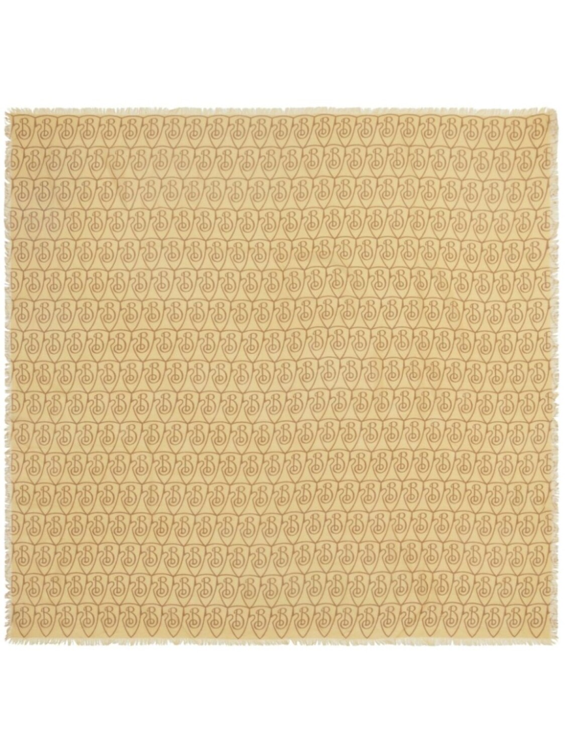 Шарф B Shield Burberry, желтый 
Шарф B Shield Burberry, желтый