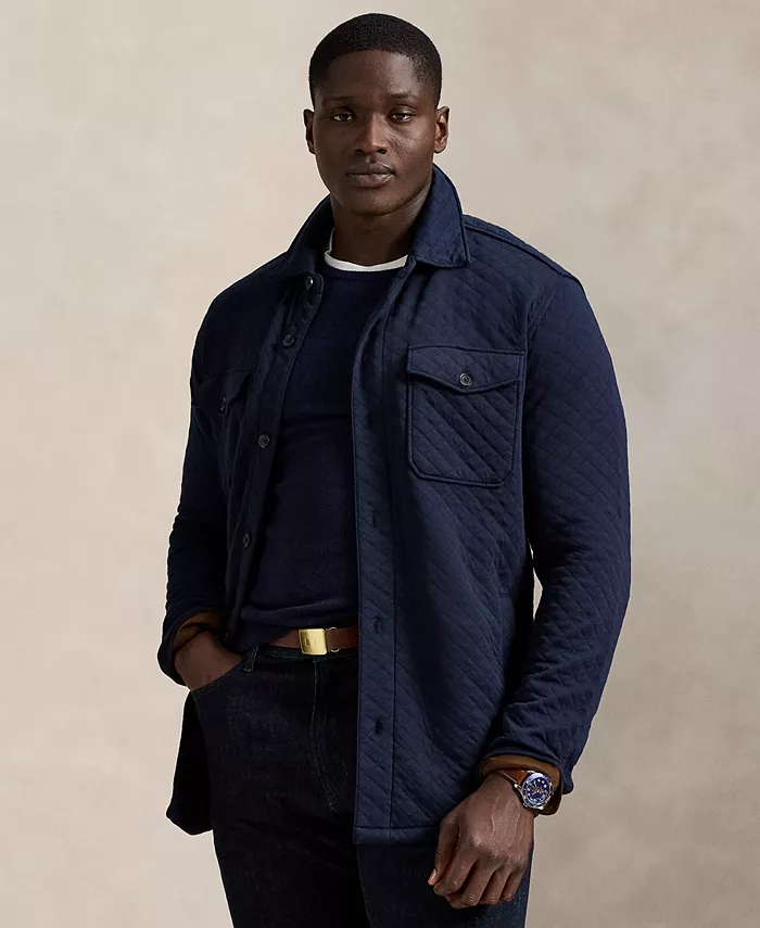 Мужская утепленная стеганая рубашка-куртка Big & Tall Polo Ralph Lauren
Мужская утепленная стеганая рубашка-куртка Big & Tall Polo Ralph Lauren