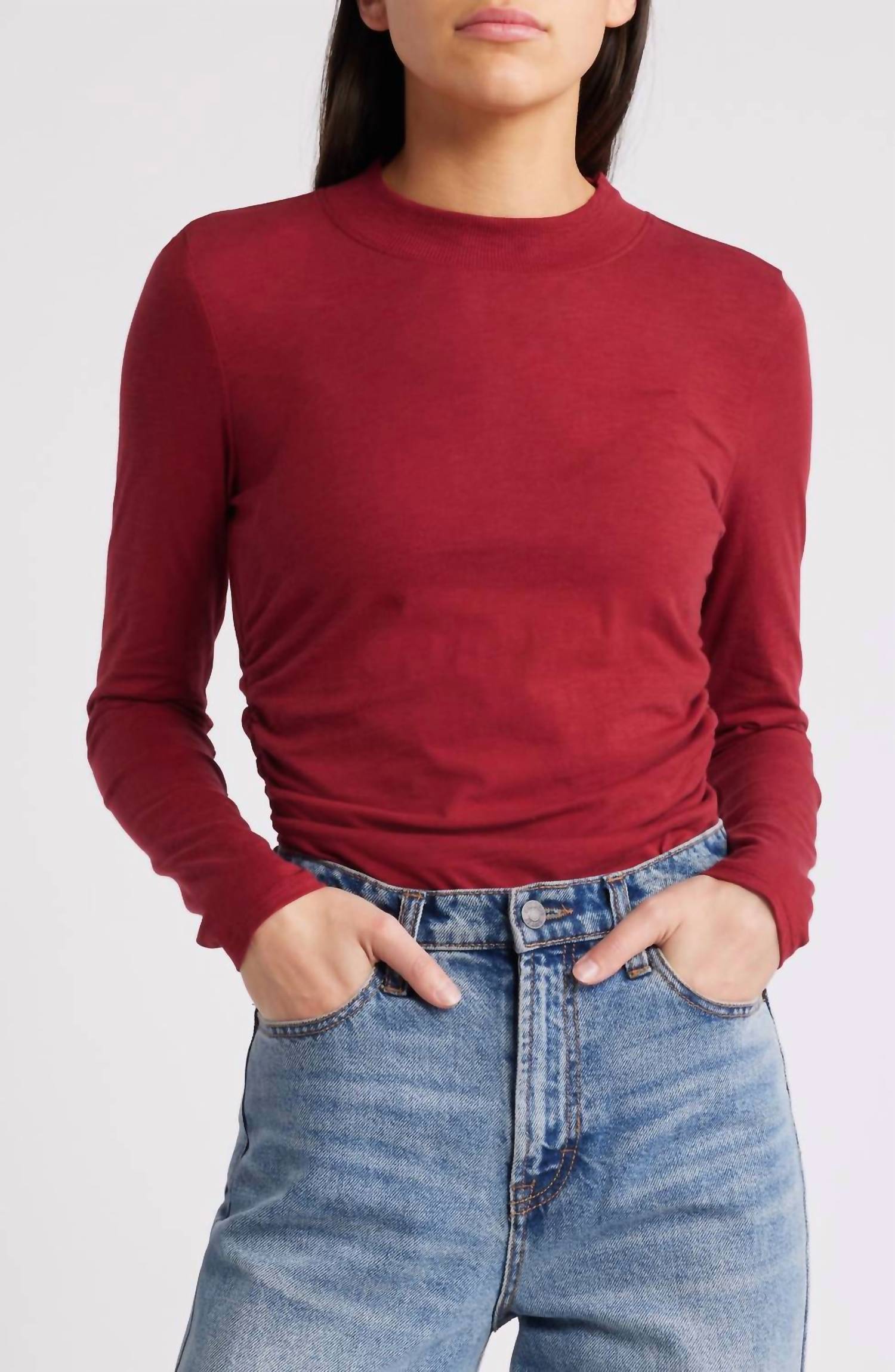 Топ с длинными рукавами Rita в датском красном цвете Nation LTD
Топ с длинными рукавами Rita в датском красном цвете Nation LTD