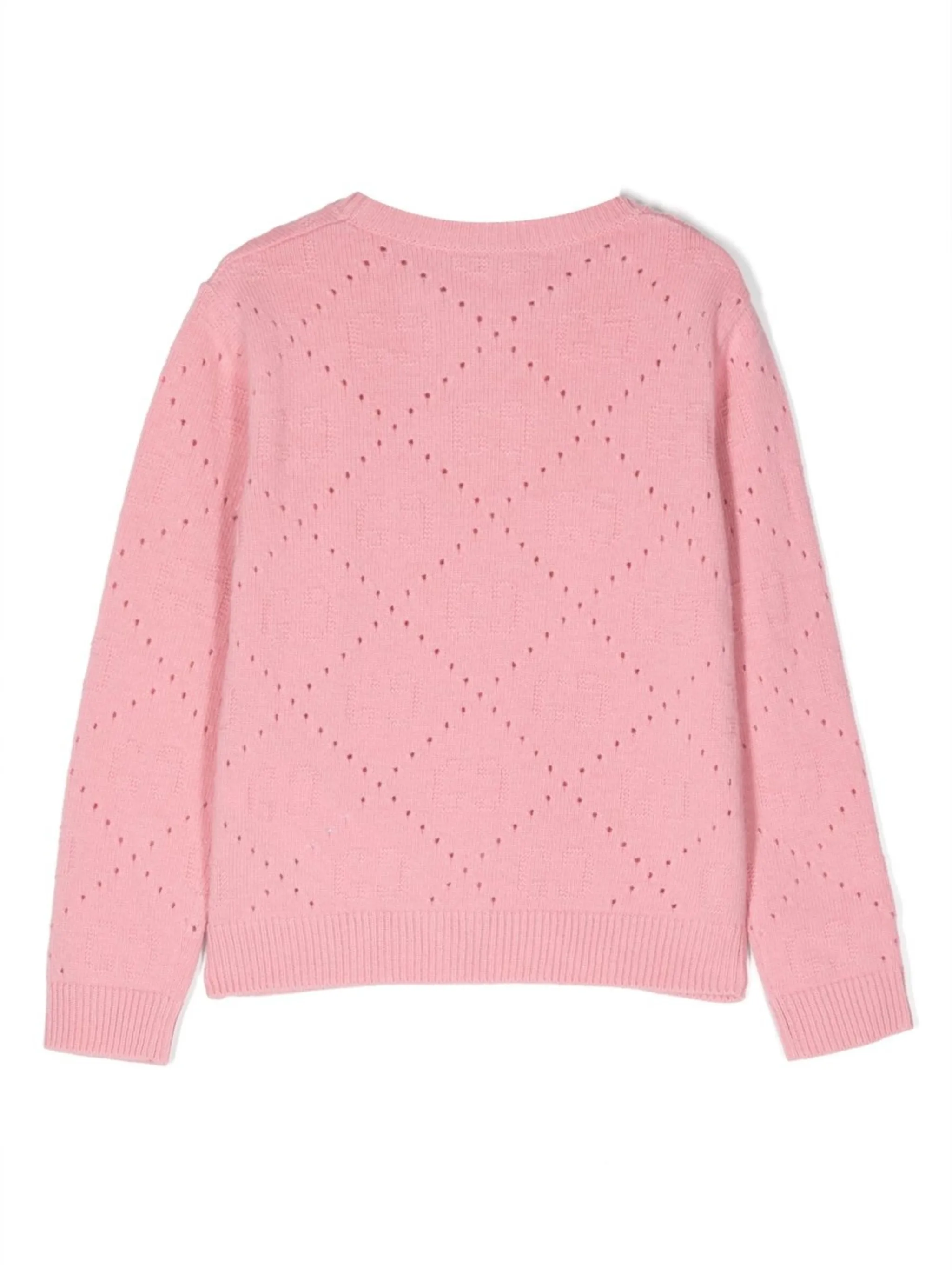 Шерстяной джемпер рыхлой вязки Gucci Kids, розовый
Шерстяной джемпер рыхлой вязки Gucci Kids, розовый