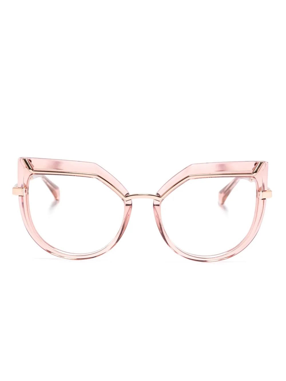Очки в оправе 'кошачий глаз' Cazal, розовый
Очки в оправе 'кошачий глаз' Cazal, розовый