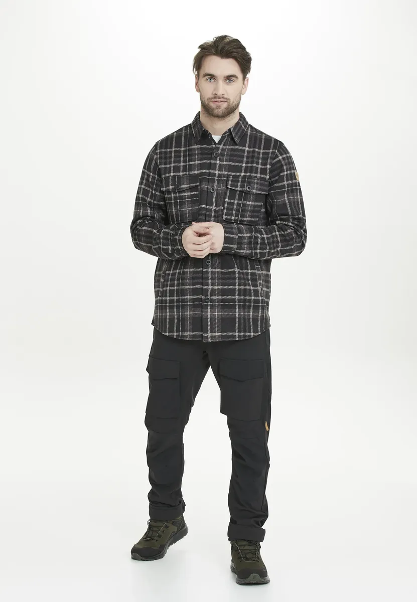 Флисовая рубашка WHISTLER "Дьюи" с модным рисунком в клетку, черный
Флисовая рубашка WHISTLER "Дьюи" с модным рисунком в клетку, черный