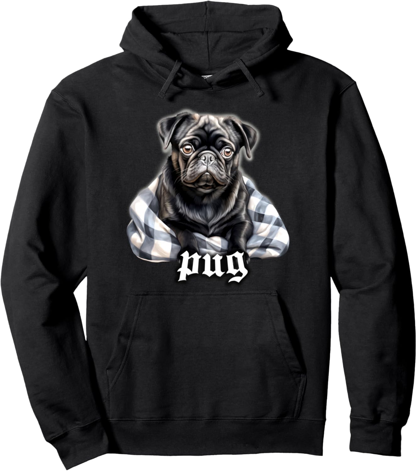 Толстовка Blankie Pug x Cute Pug Dog Hoodie Urban Empyre, черный
Толстовка Blankie Pug x Cute Pug Dog Hoodie Urban Empyre, черный