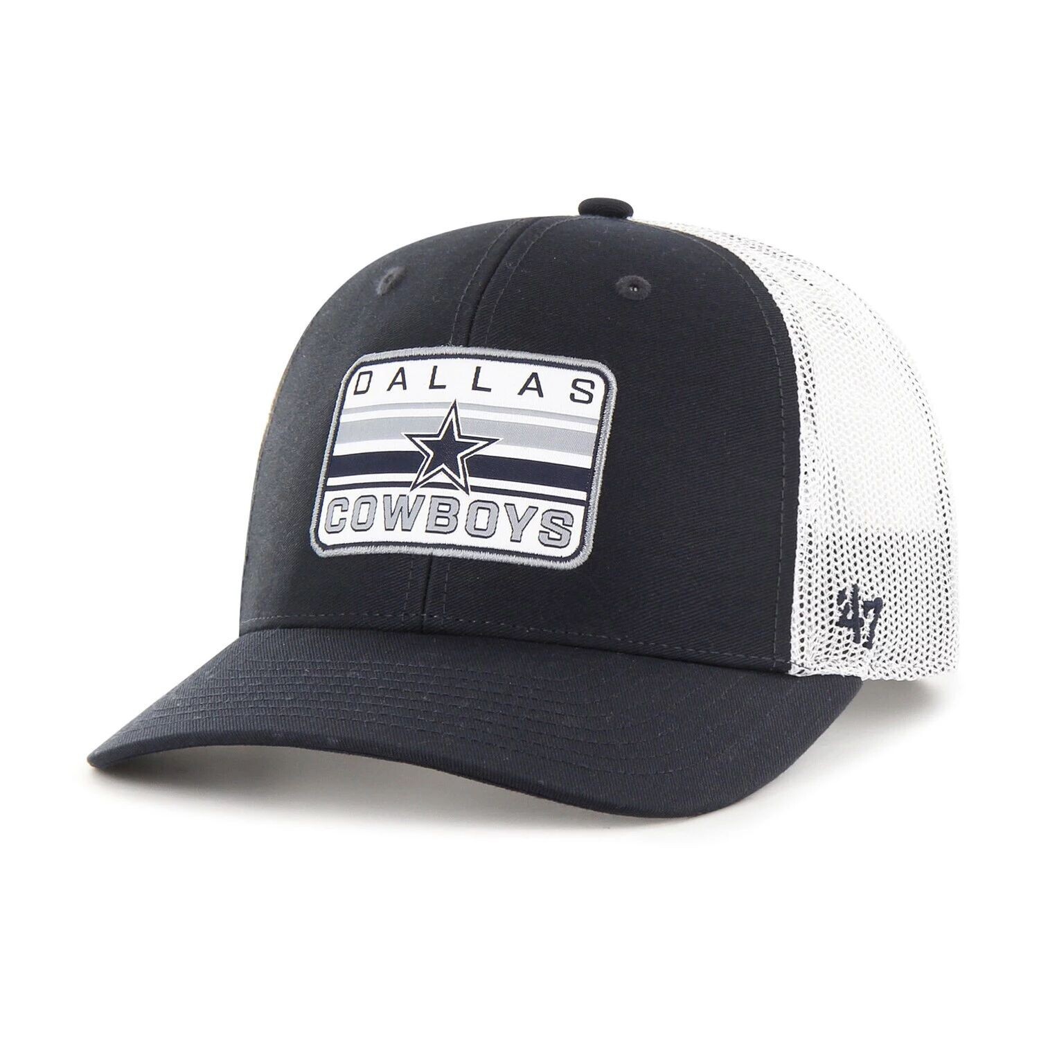 Мужская регулируемая кепка темно-синего цвета Dallas Cowboys Drifter MVP Trucker '47
Мужская регулируемая кепка темно-синего цвета Dallas Cowboys Drifter MVP Trucker '47