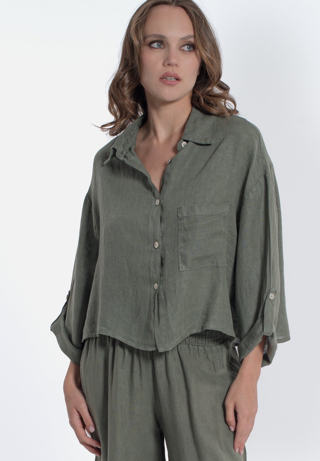 Рубашка ACANFORA, оливковый
Рубашка ACANFORA, оливковый