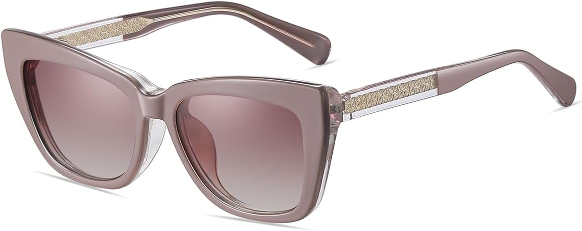 Женские солнцезащитные очки «кошачий глаз» с магнитной застежкой, квадратной формы, линзы TR90 UV400, ацетатные дужки, поляризованные линзы weiyuchen, Cameo Purple Grey
Женские солнцезащитные очки «кошачий глаз» с магнитной застежкой, квадратной формы, линзы TR90 UV400, ацетатные дужки, поляризованные линзы weiyuchen, Cameo Purple Grey