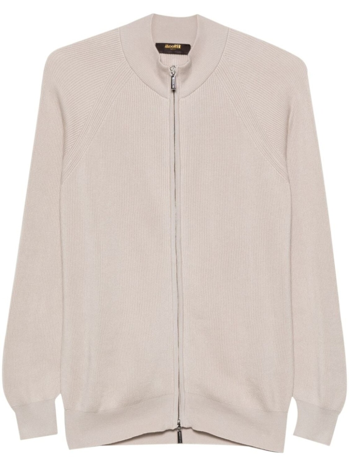 Moorer кардиган в рубчик на молнии, нейтральный цвет
Moorer кардиган в рубчик на молнии, нейтральный цвет