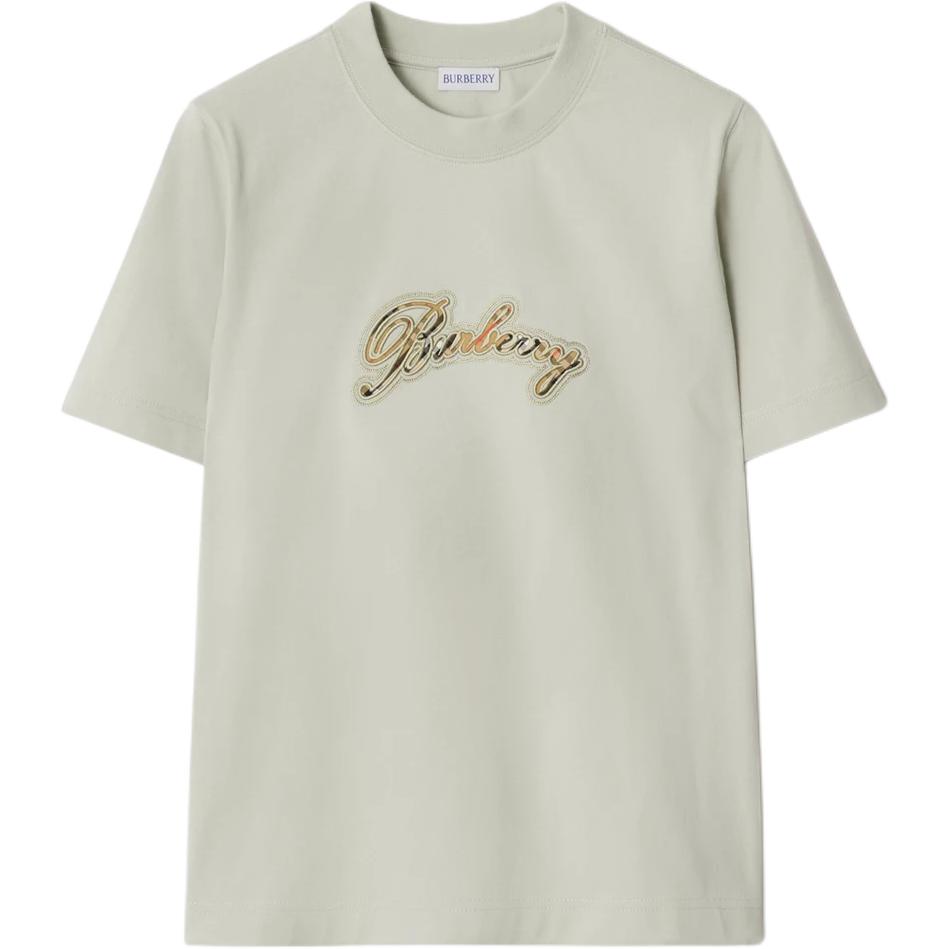 Обычная футболка женская Burberry, зеленый
Обычная футболка женская Burberry, зеленый