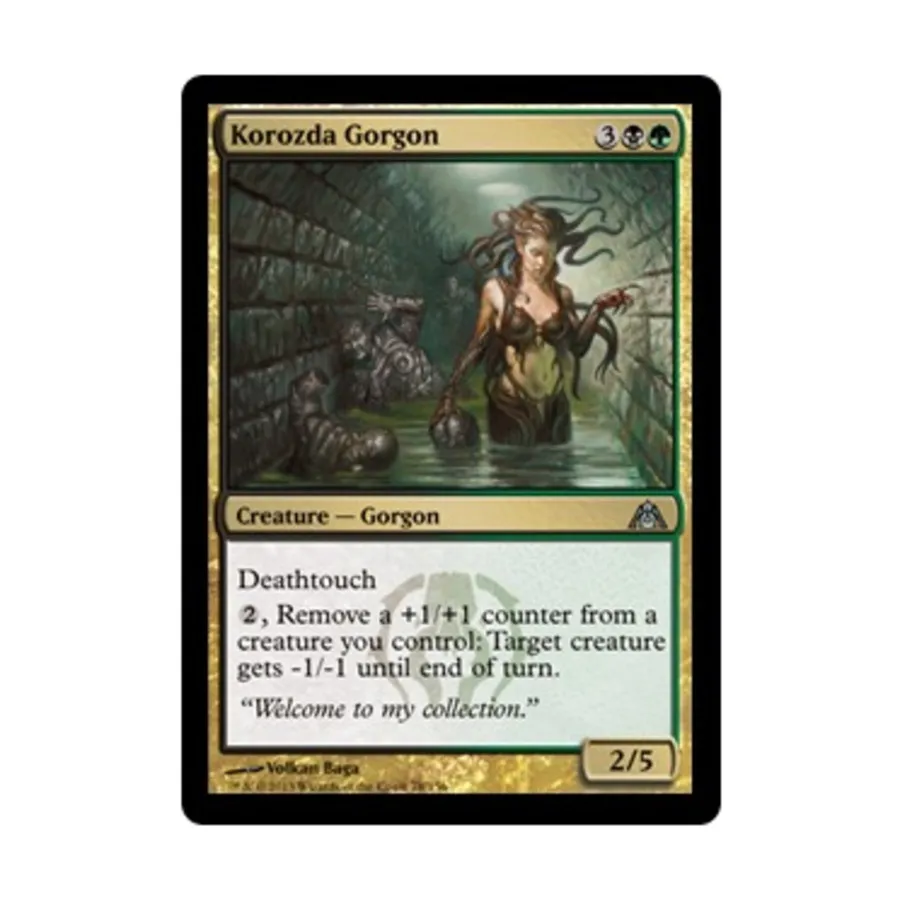 CCG Корозда Горгона (U), MTG - Dragon's Maze
CCG Корозда Горгона (U), MTG - Dragon's Maze