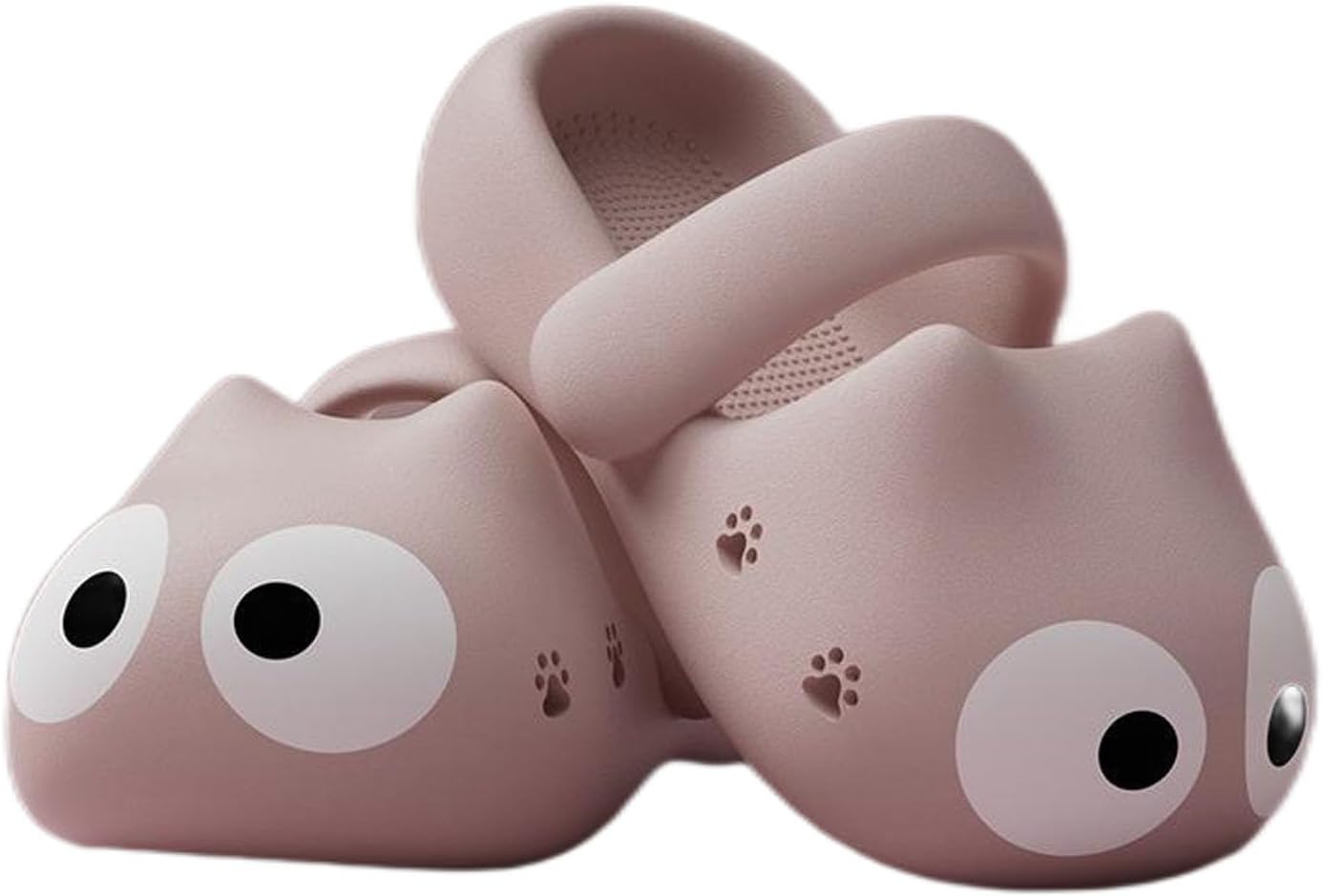 Унисекс тапочки с большими глазами в виде кота, забавные мультяшные EVA, с нескользящей толстой подошвой для дома и улицы Generic, розовый
Унисекс тапочки с большими глазами в виде кота, забавные мультяшные EVA, с нескользящей толстой подошвой для дома и улицы Generic, розовый