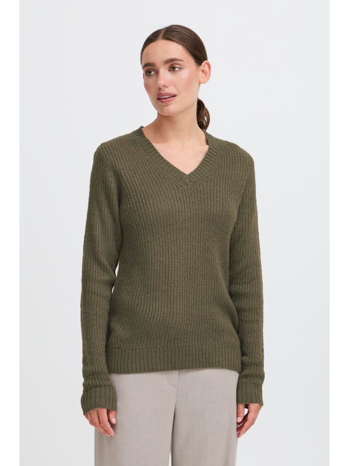 Oxmo Свитер с V-образным вырезом OXFSinvi зеленого цвета
Oxmo Свитер с V-образным вырезом OXFSinvi зеленого цвета