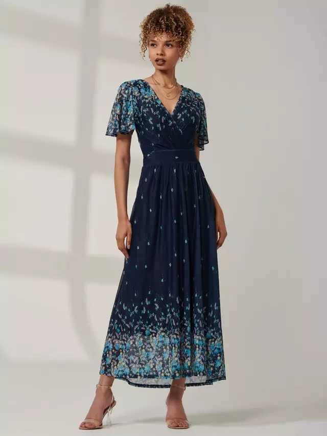 Платье Jolie Moi Mirrored Floral Mesh Maxi, цвет blue/multi
Платье Jolie Moi Mirrored Floral Mesh Maxi, цвет blue/multi