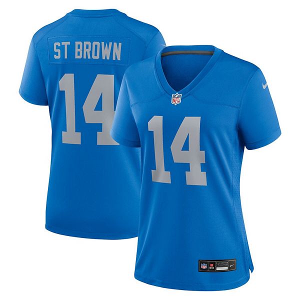 Женская футболка Amon-Ra St Brown Detroit Lions Alternate Game Nike, Коричневый, Женская футболка Amon-Ra St Brown Detroit Lions Alternate Game Nike
Женская футболка Amon-Ra St Brown Detroit Lions Alternate Game Nike, Коричневый, Женская футболка Amon-Ra St Brown Detroit Lions Alternate Game Nike