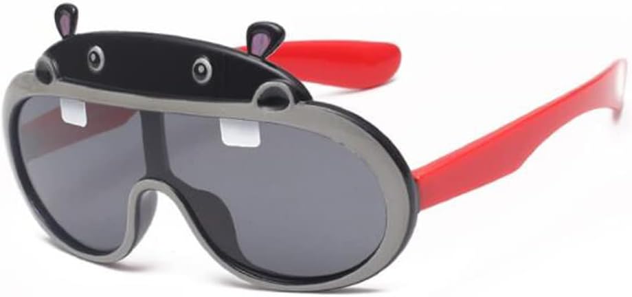Детские солнцезащитные очки с мультяшным бегемотом, силиконовые поляризованные солнцезащитные очки с защитой от УФ-излучения для мужчин и женщин Weloveushop, Black Frame Red Legs
Детские солнцезащитные очки с мультяшным бегемотом, силиконовые поляризованные солнцезащитные очки с защитой от УФ-излучения для мужчин и женщин Weloveushop, Black Frame Red Legs