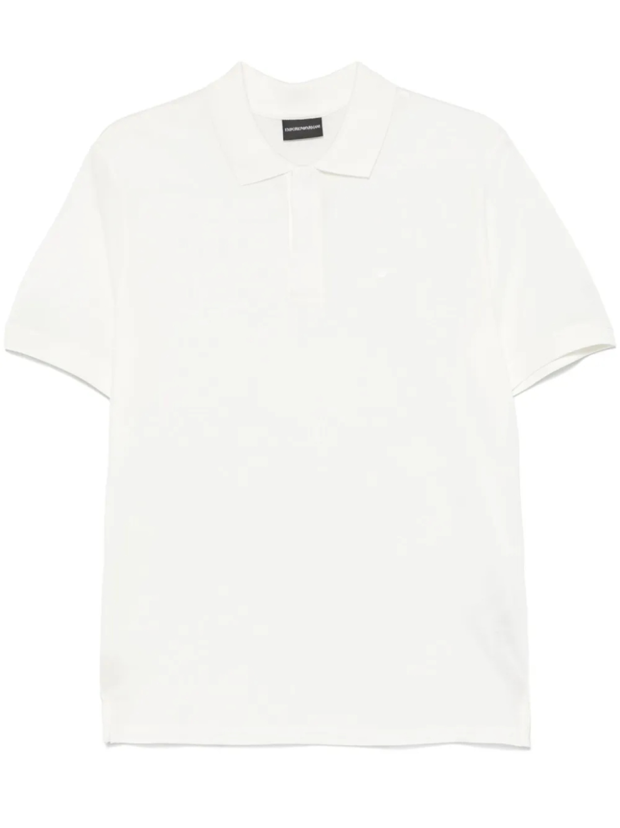 Рубашка поло с вышитым логотипом Emporio Armani, белый
Рубашка поло с вышитым логотипом Emporio Armani, белый