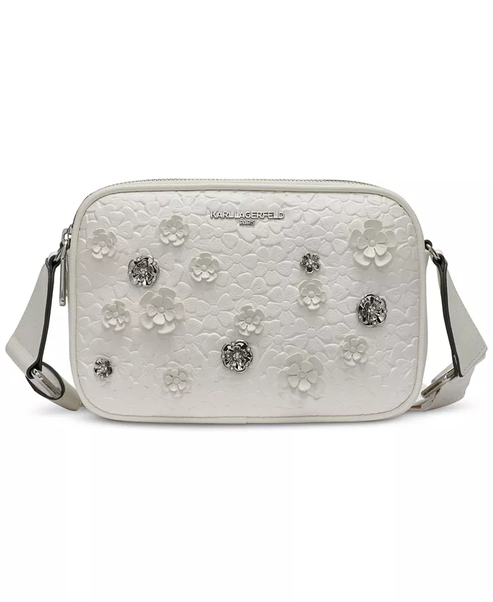Сумка кросс-боди Karl Maybelle с цветочными булавками KARL LAGERFELD PARIS, белый
Сумка кросс-боди Karl Maybelle с цветочными булавками KARL LAGERFELD PARIS, белый