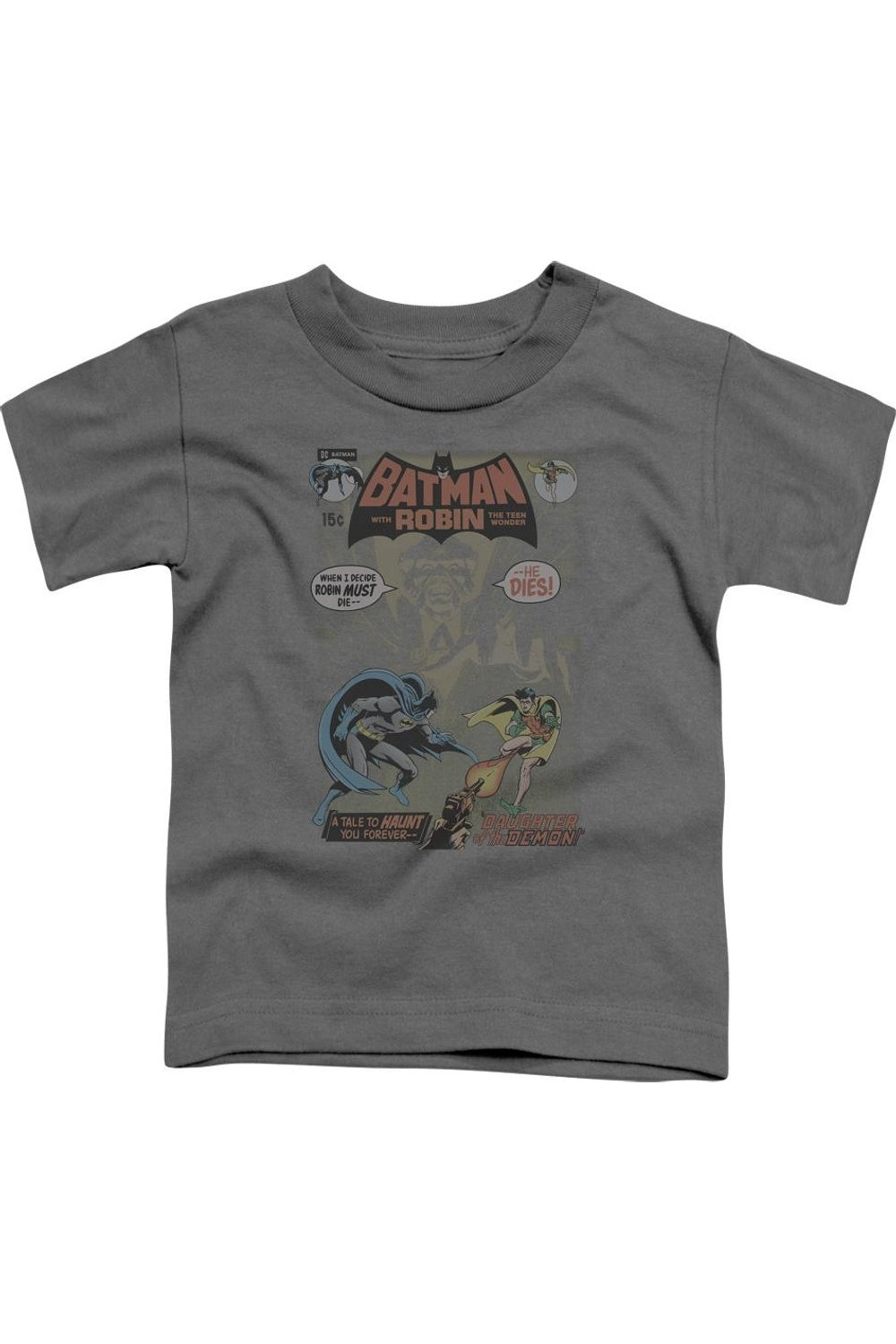 Футболка с принтом обложки Batman #232 для детей Gildan, Charcoal
Футболка с принтом обложки Batman #232 для детей Gildan, Charcoal