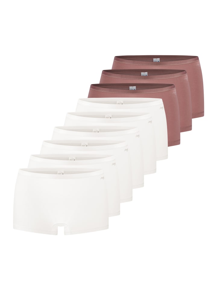 Sloggi Трусы Short Slip GO Daily Cotton in Weiß / braun
Sloggi Трусы Short Slip GO Daily Cotton in Weiß / braun