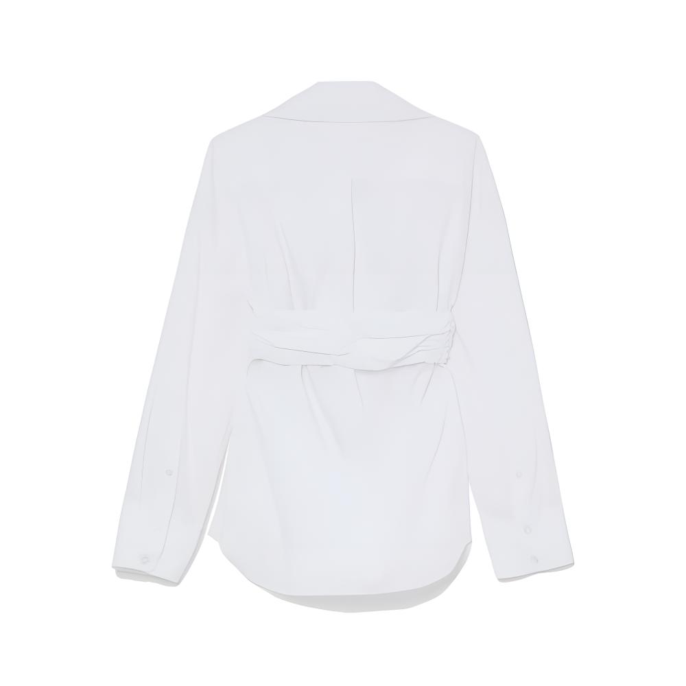 Alexander Wang Блузка Women's White Lapel Moderate Nipped in Waist
Alexander Wang Блузка Women's White Lapel Moderate Nipped in Waist